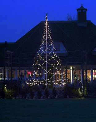 Weihnachtsbaum-Lichterkette 1200 LED-Lampen warm weiß, 750 cm hoch